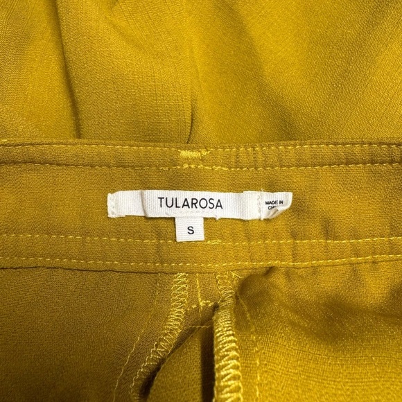 NWOT REVOLVE TULAROSA Nellie Pant Mustard S - Picture 10 of 10